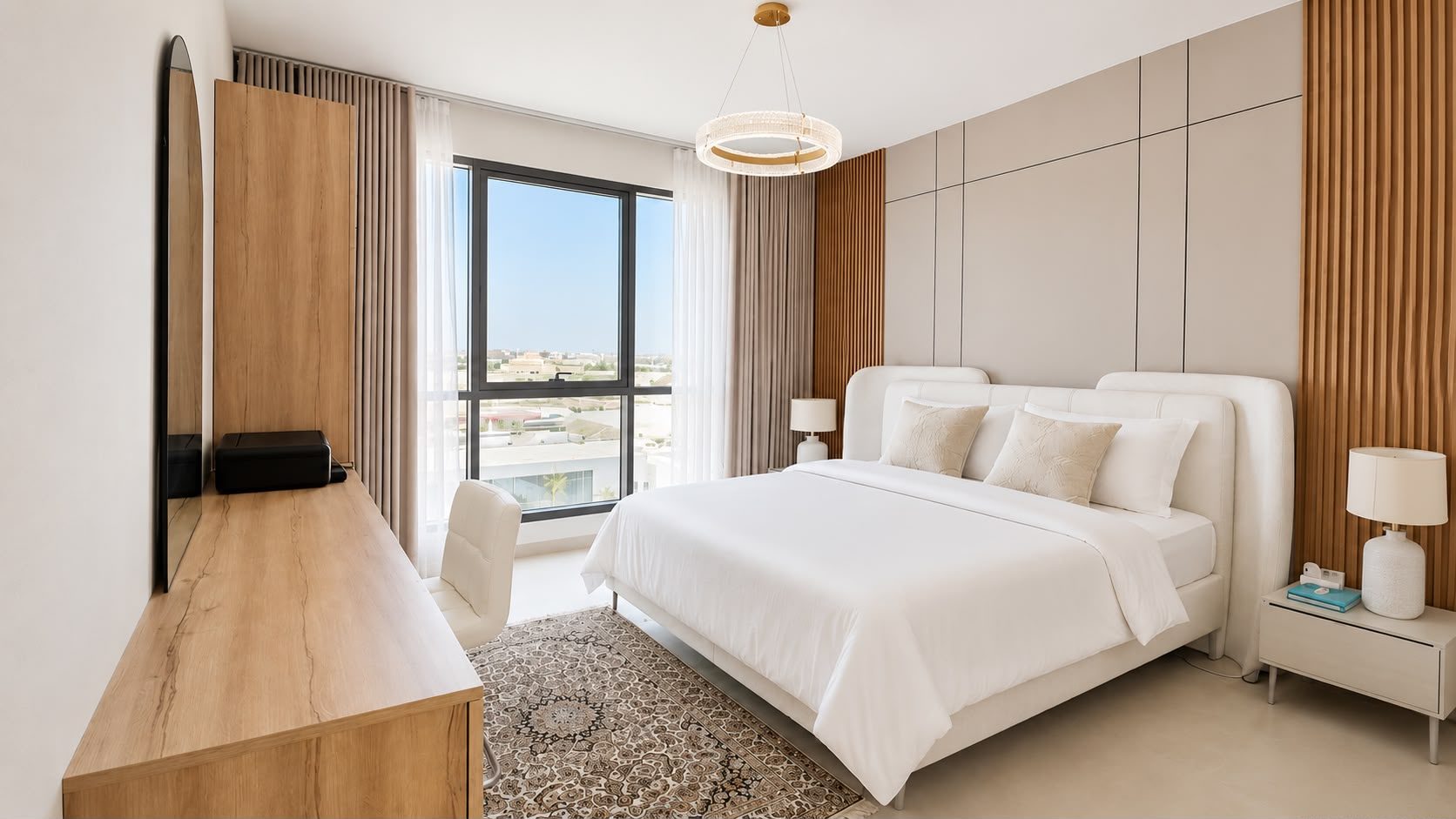 3-Bedroom Apartment with Maid Room and Pool