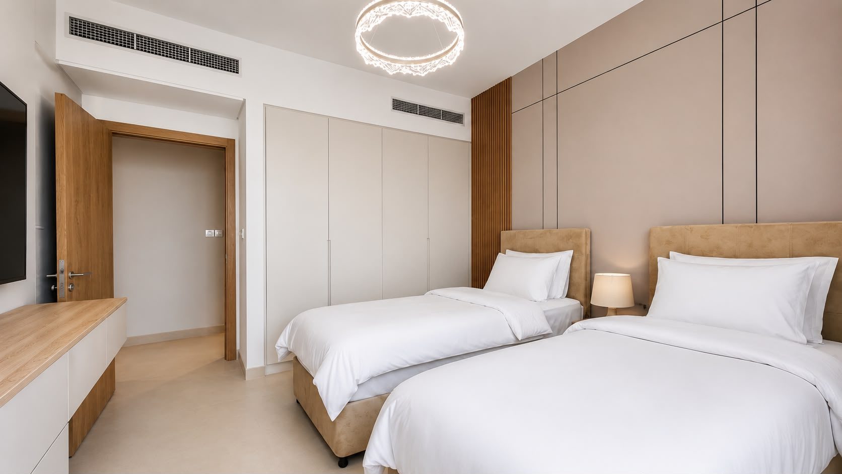 3-Bedroom Apartment with Maid Room and Pool
