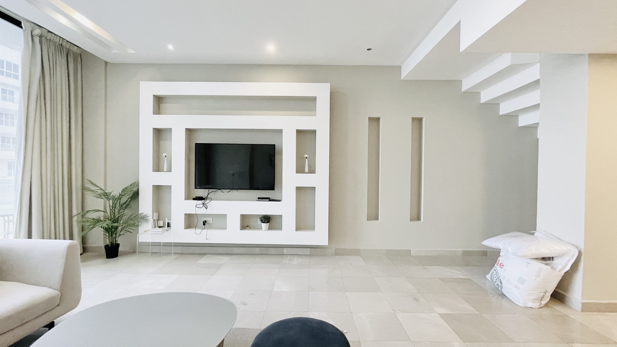 Two-Bedroom Duplex with Open Kitchen