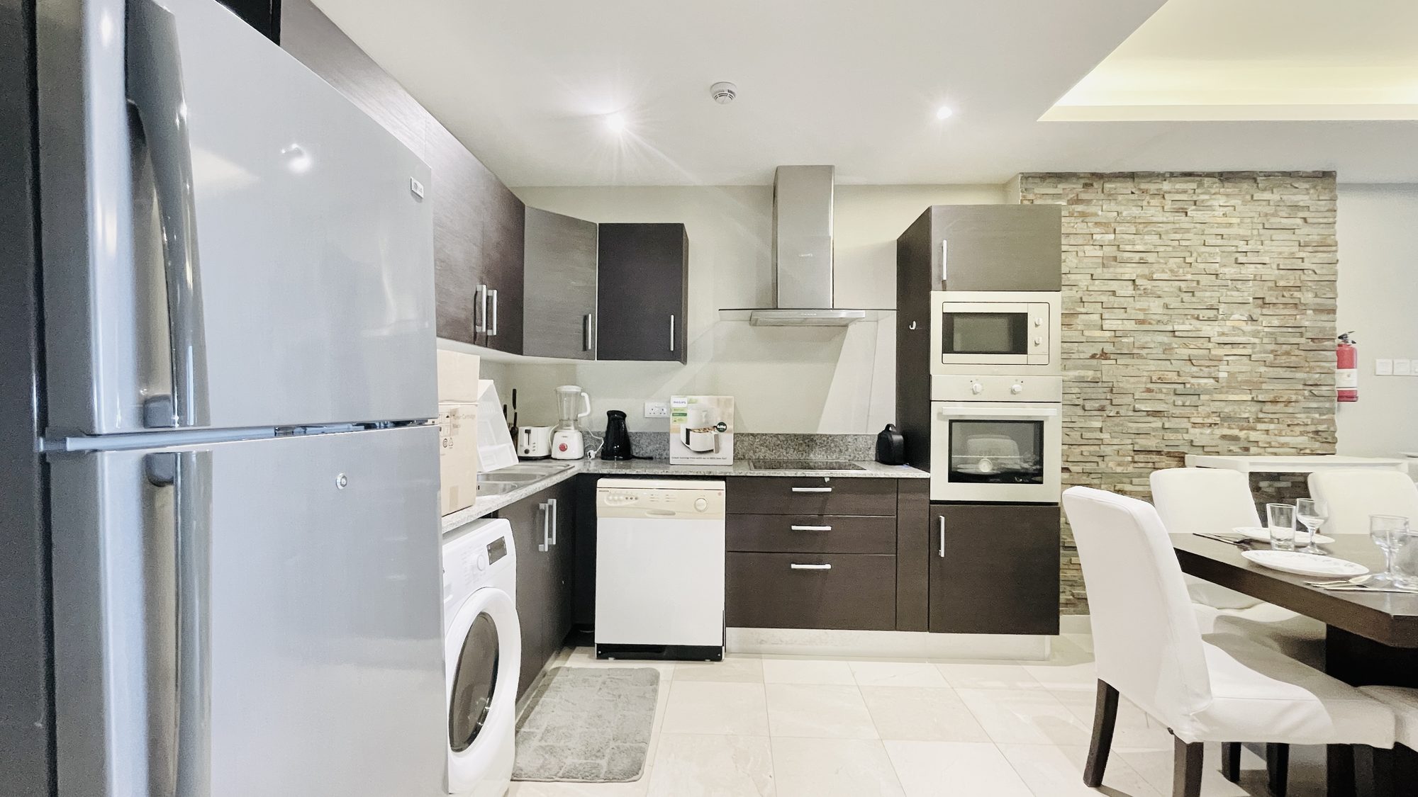 Two-Bedroom Duplex with Open Kitchen