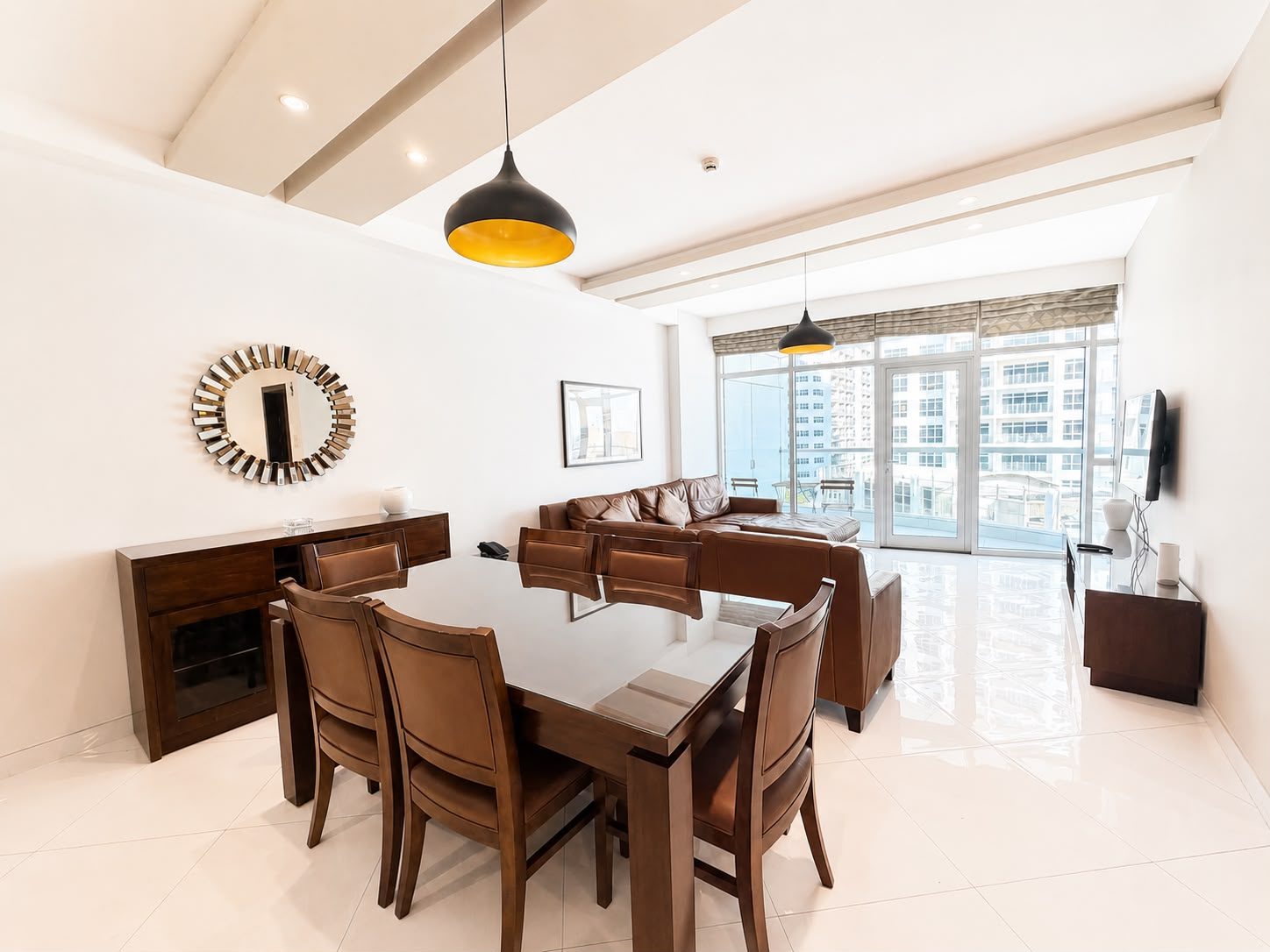 Two-Bedroom Apartment with Three Bathrooms