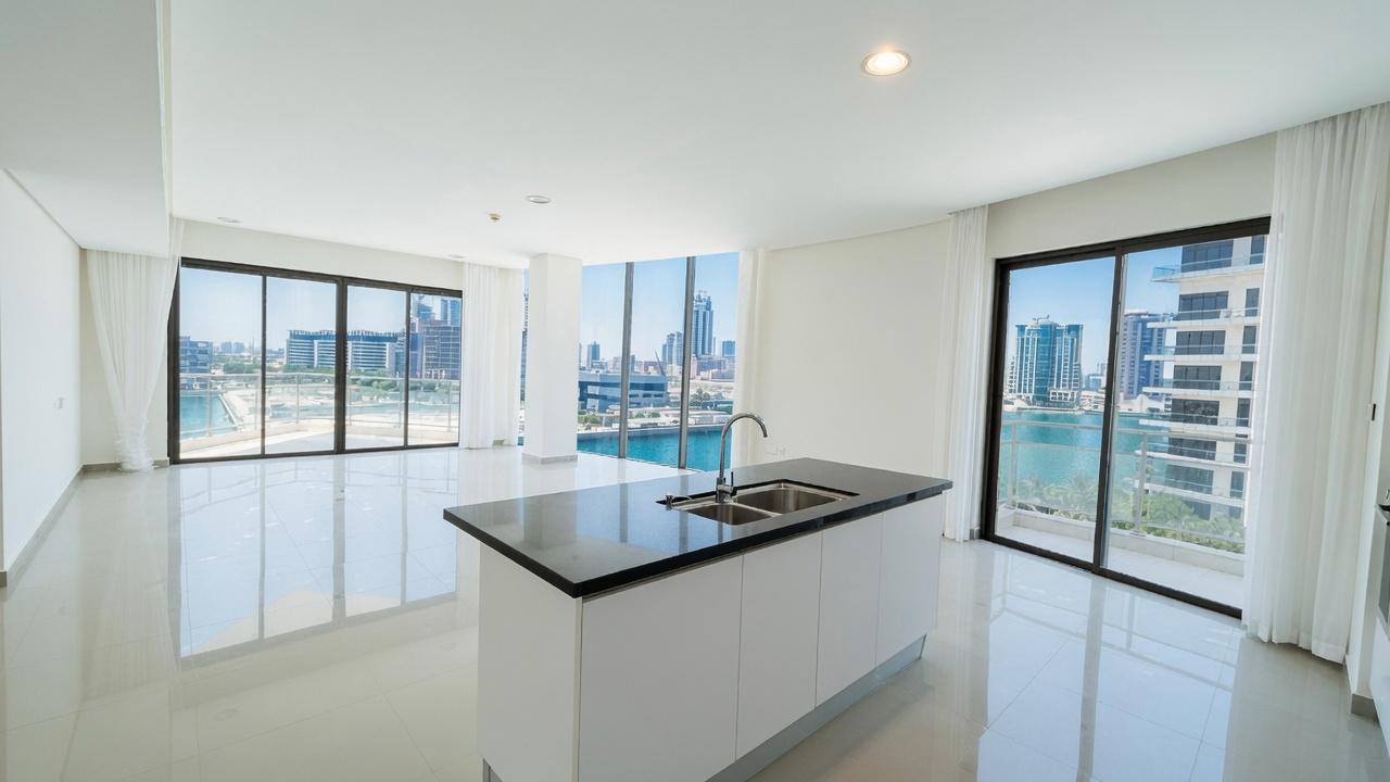 Three Bedroom Semi-Furnished Flat with Water Views