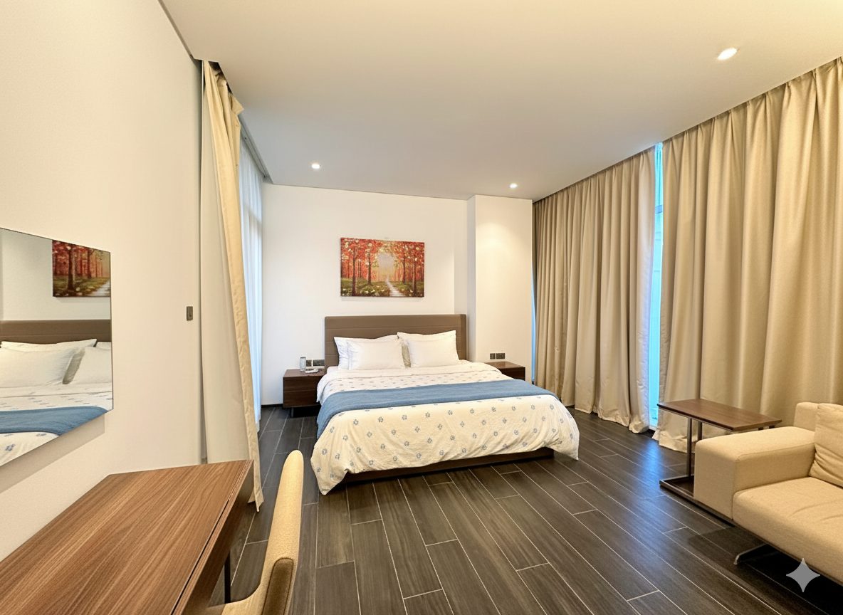 Two Bedroom Flat with Water Views and Study