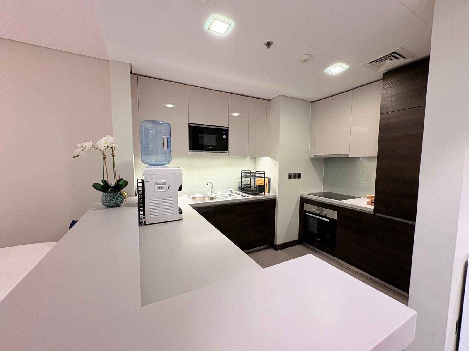 One-Bedroom Apartment with Dual Bathrooms
